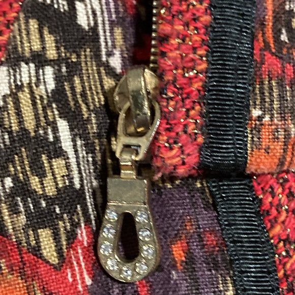 Berek linen appliqué jacket L - Picture 10 of 12